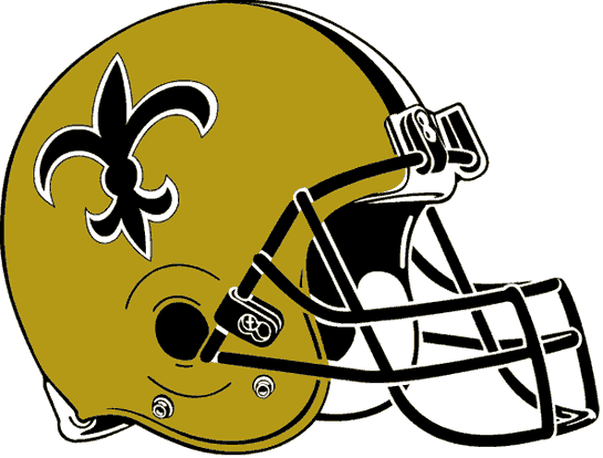 New Orleans Saints 1976-1999 Helmet Logo iron on paper